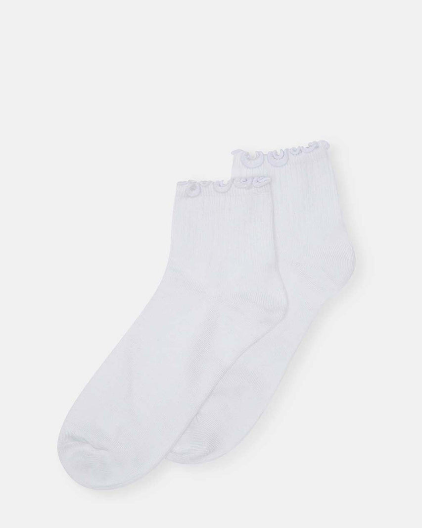 HUDSIN SNEAKER AND LETTUCE EDGE SOCKS BUNDLE