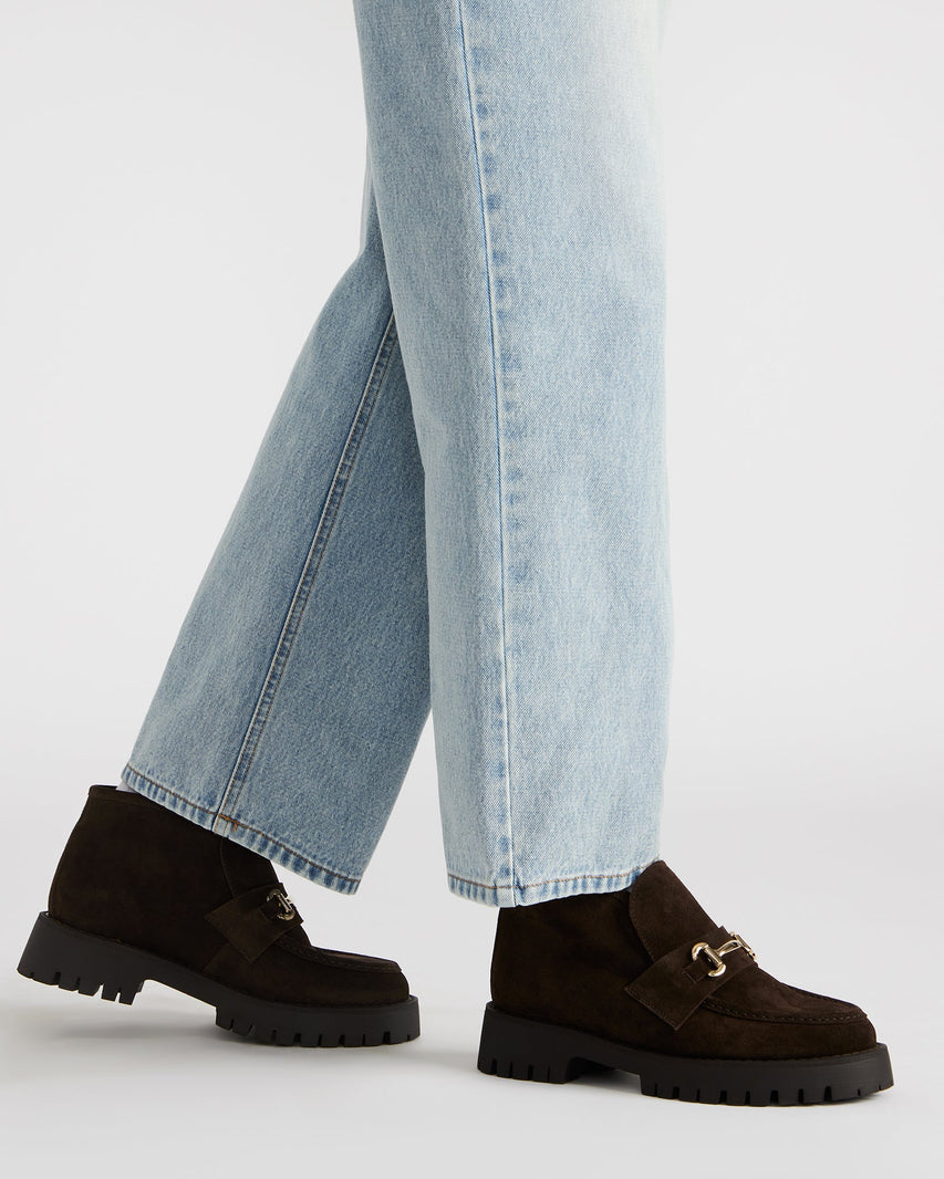 LEON GREY SUEDE