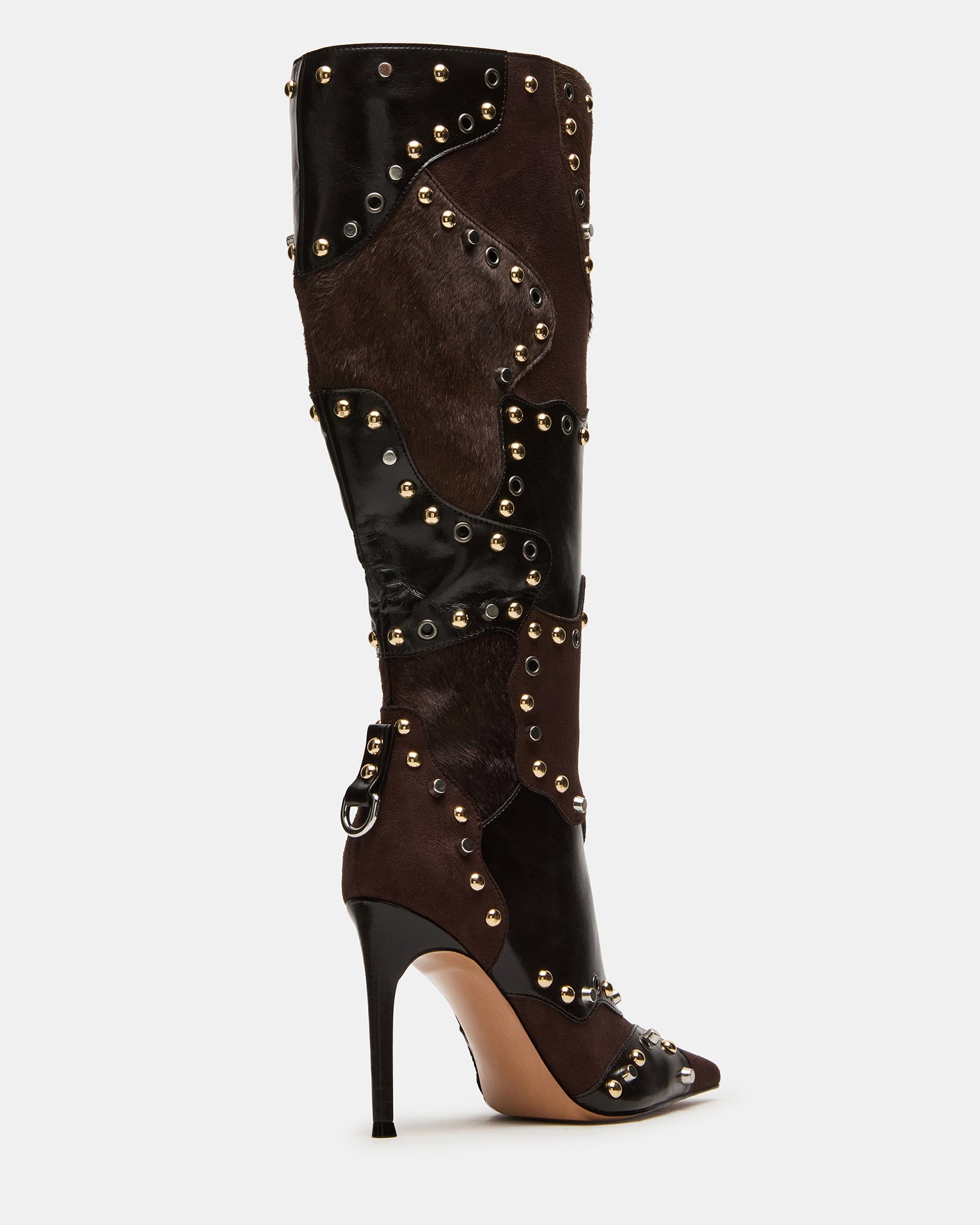 REVIVE BROWN MULTI WIDE CALF
