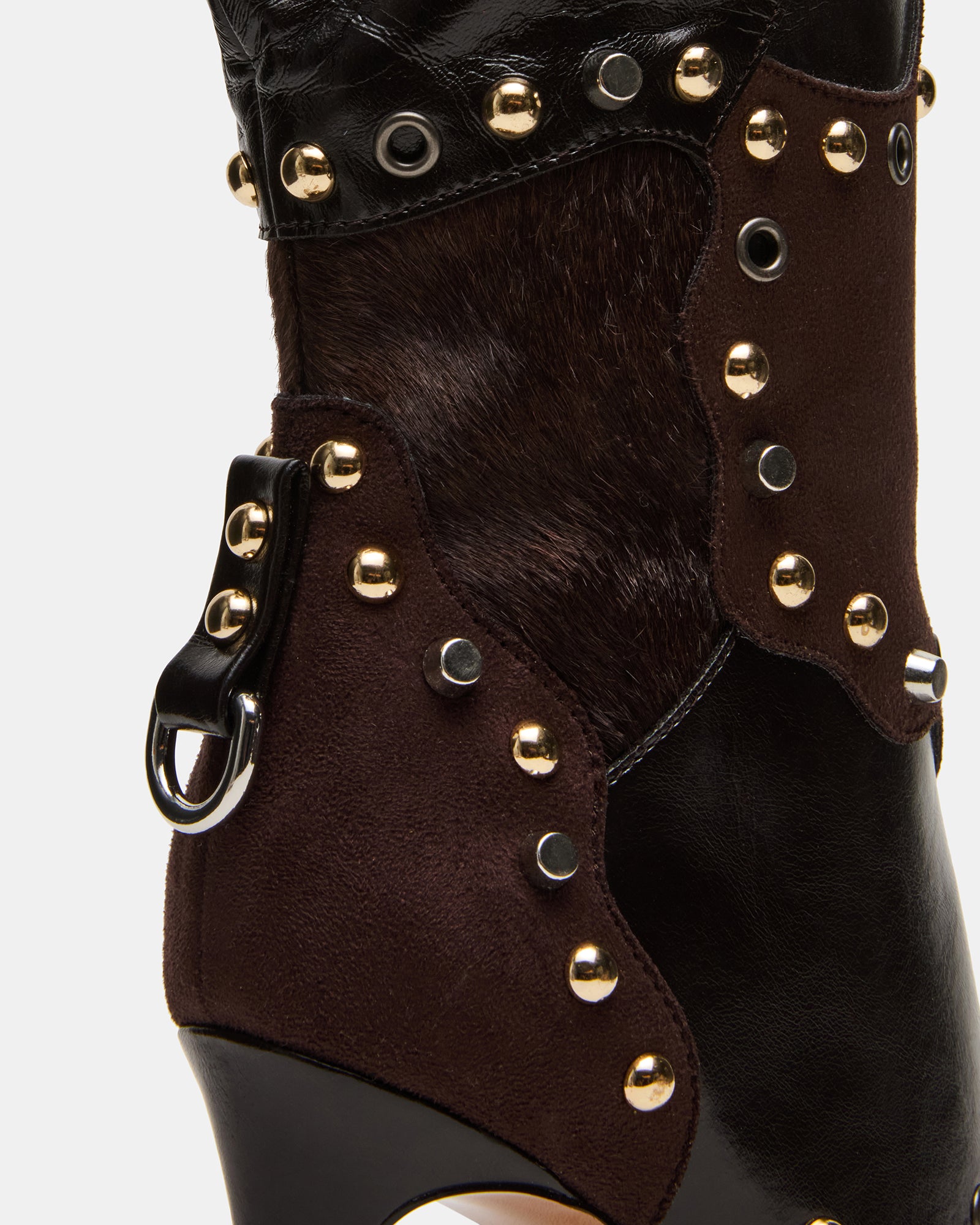 REVIVE BROWN MULTI WIDE CALF