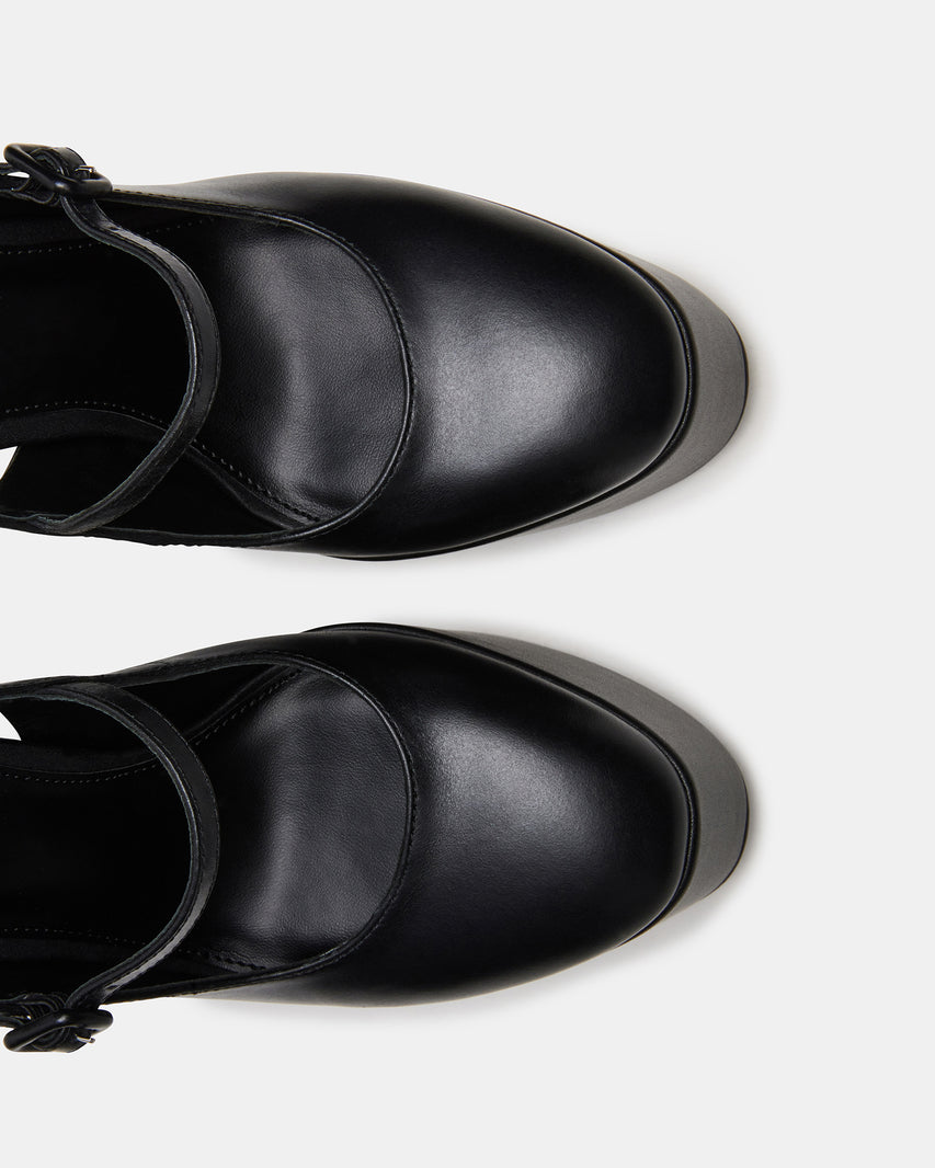 SCOTLYN BLACK LEATHER