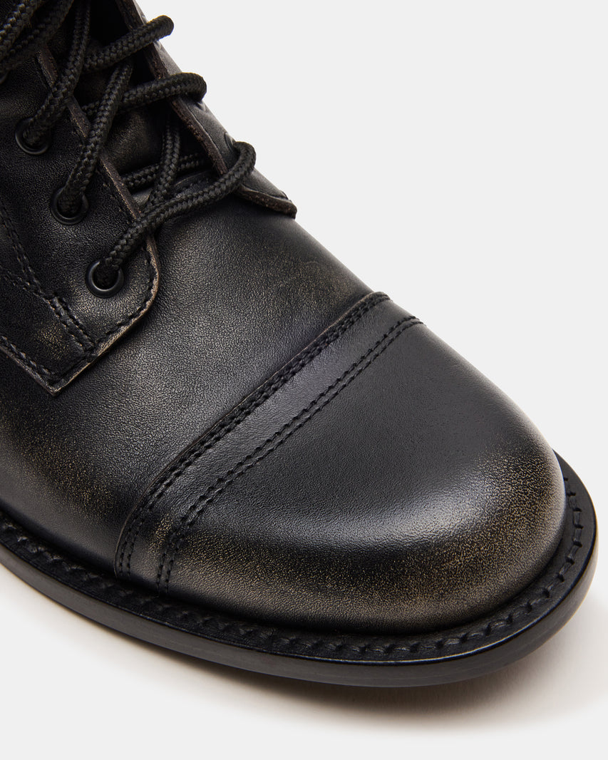 THERON BLACK DISTRESSED